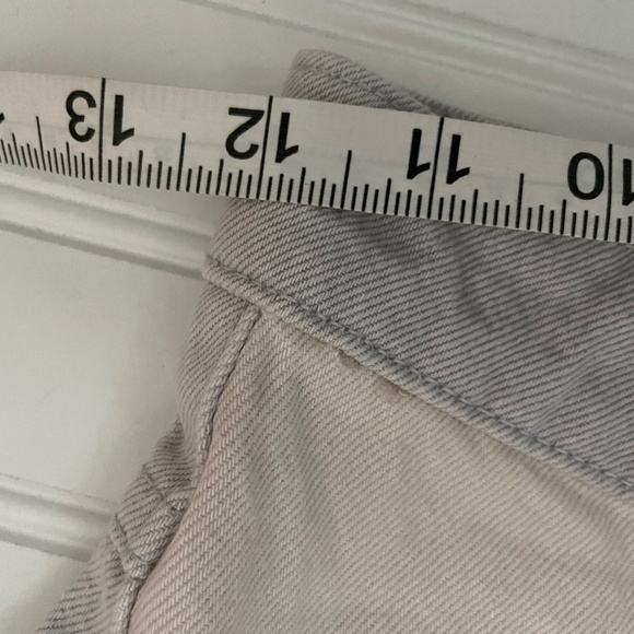 ROLLAS The Sailor Jean High Rise Wide Leg Color-block Shell Spice Gray /Cream 24 - Picture 8 of 11